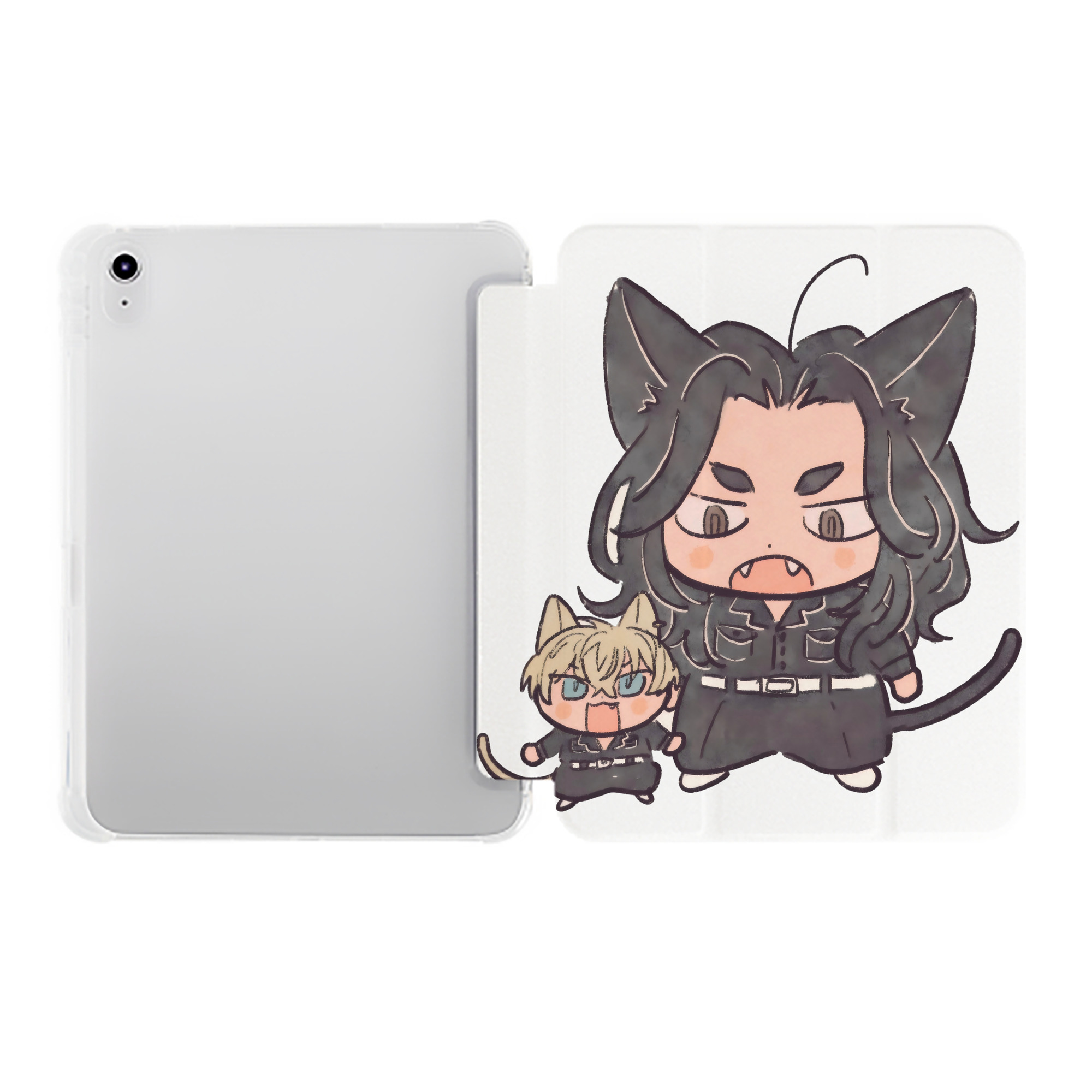 （画像用） 東京リベンジャーズ Tokyo Revengers IPad ケース ペン収納付き 三つ折りスタンド PUレザー×シリコン 対応機種9.5/10.5/10.9インチ